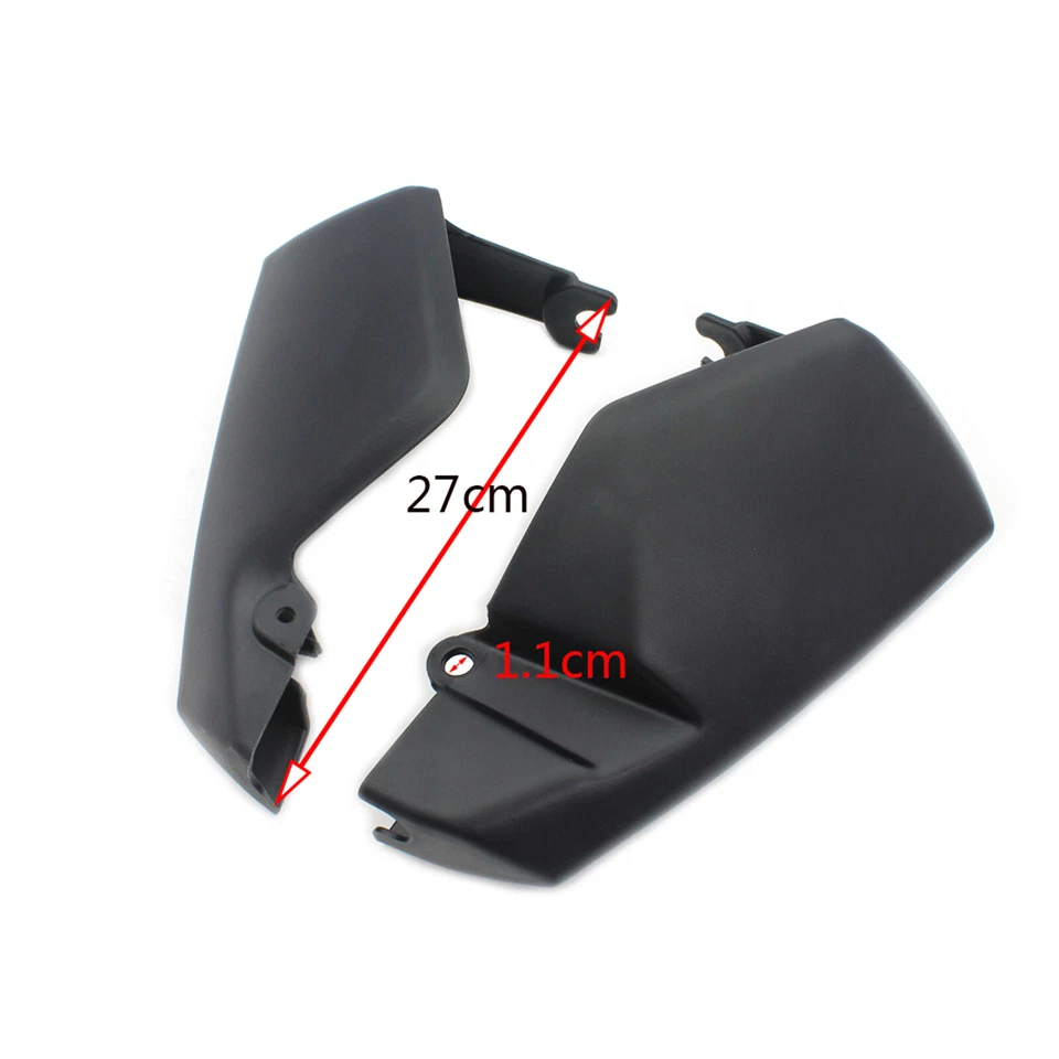 For Suzuki V-strom DL650 Handguards Hand Guard Shield Protector Black 2004-2024 - Image 2 of 4