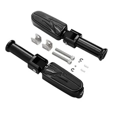 Rear Footpegs Footrest W/ Brackets Mount Fit For Harley Softail Low Rider 18-24