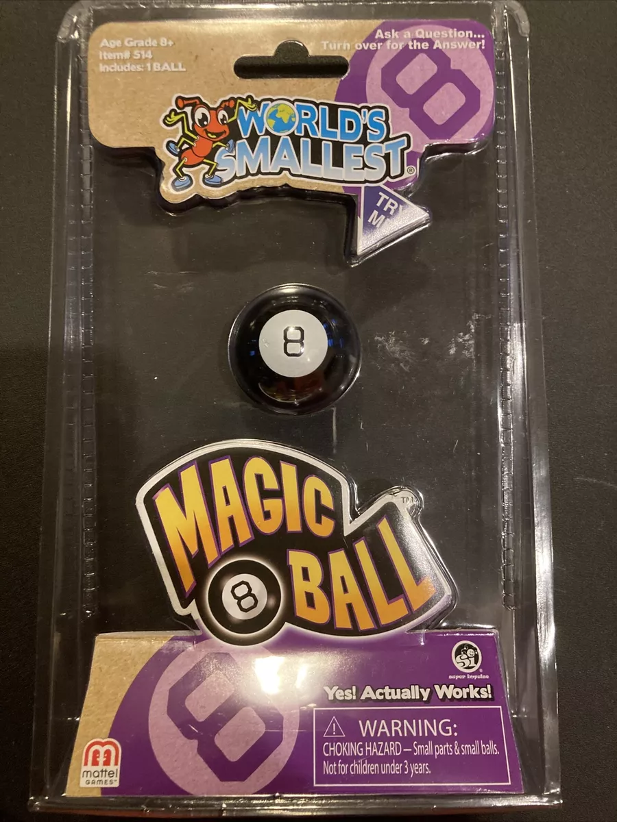 World's Smallest Magic 8 Ball