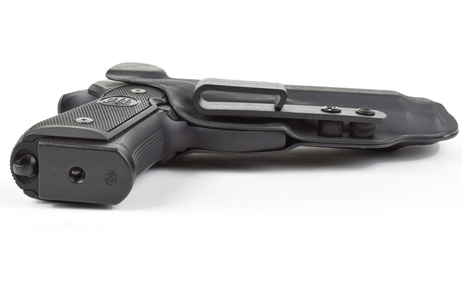 Badger State Holsters- Beretta 92 FS IWB Tuckable Black Custom Kydex 