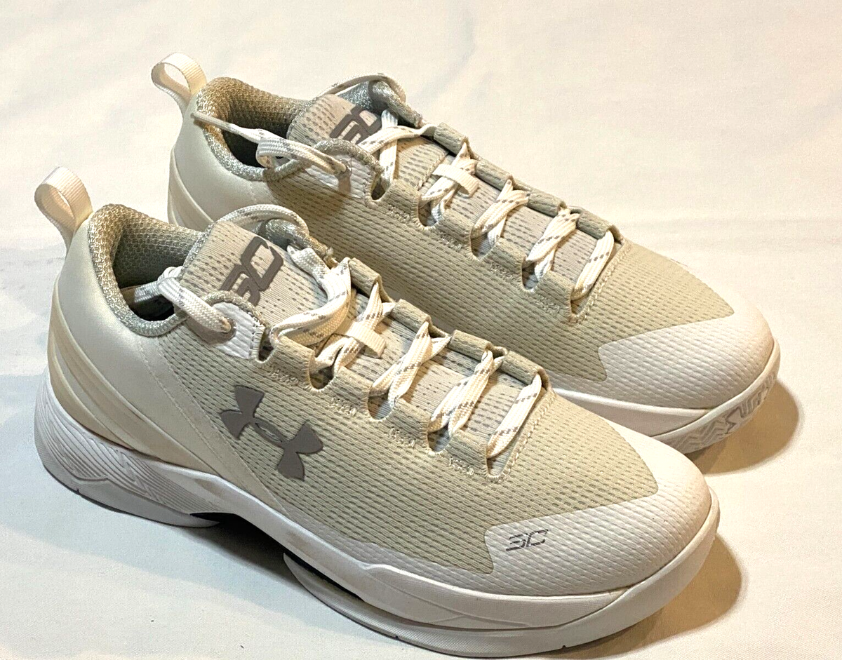 New Under Armour Curry 2 Low White/Cream Basketball Shoes New Under Armour Curry 2 Low White/Cream Basketball Shoes