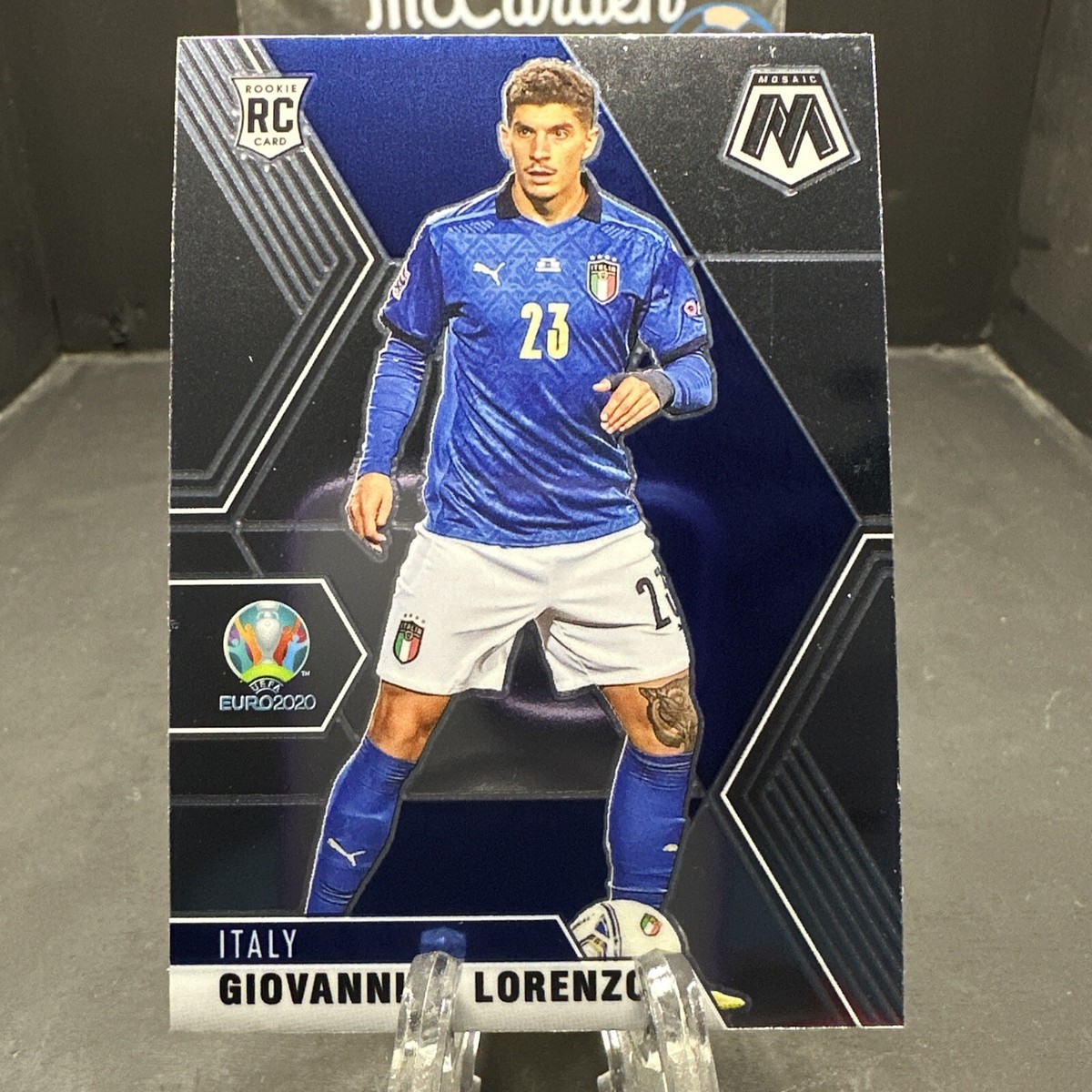2021 Panini Mosaic UEFA Euro 2020 Giovanni Di Lorenzo #137 Rookie