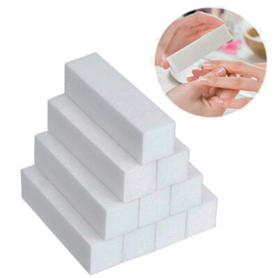 20 Stück Schleifblock Buffer weiß Körnung Feilblock Nagelfeile Block Nagelkunst