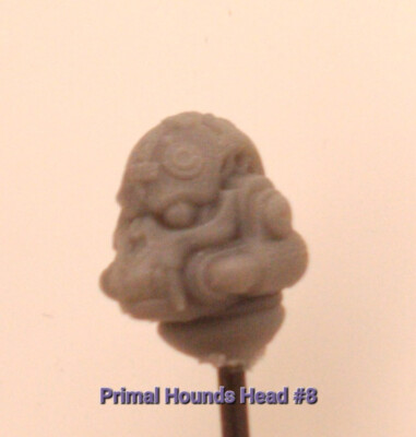 Primal Hounds Head 8, Warhammer 40K kompatibel. Greytide Studio Space Wolves
