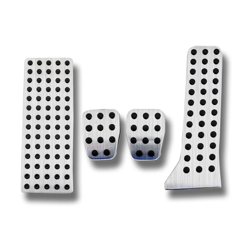 Tampa de pedal de apoio para os pés freio embreagem gás antiderrapante aço para Mazda 2 3 6 CX3 CX5 TC - Imagem 3 de 4