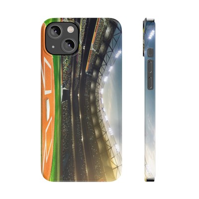 Baseball from the Field Slim Phone Case fits iPhone 14 & 15 Models 