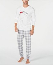 Family Pjs Pajamas Men's Papa Bear Pajama Set XL Christmas Holiday