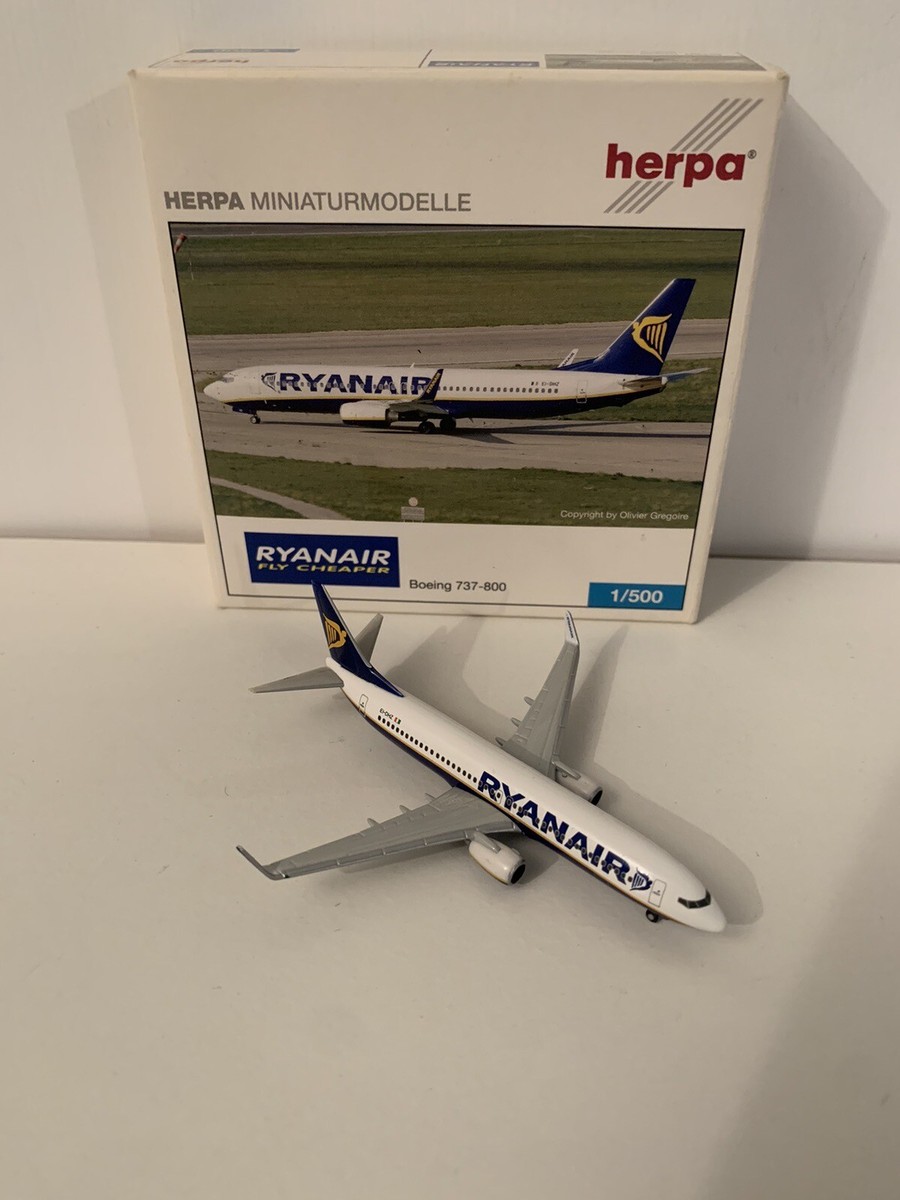 herpa wings 1:500 Ryanair B737-800 501491 | eBay