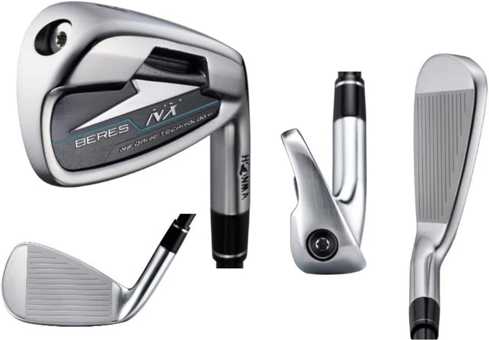 HONMA BERES NX IRON #7-SW (7 CLUBS) SET VIZARD GRAPHITE SHAFT S-FLEX STIFF - Image 4 of 4