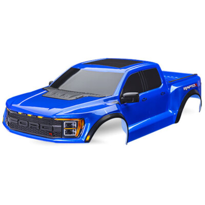 Traxxas 10112-BLUE Complete Blue Body for Ford F-150 Raptor R