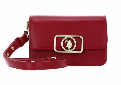 U.S. POLO ASSN. Berkeley Horizontal Flap Bag S Umhängetasche Tasche Red / Gold