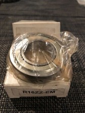 Lot of 2 R16-ZZ EM Radial Ball Bearing 1" Bore FREE SHIPPING