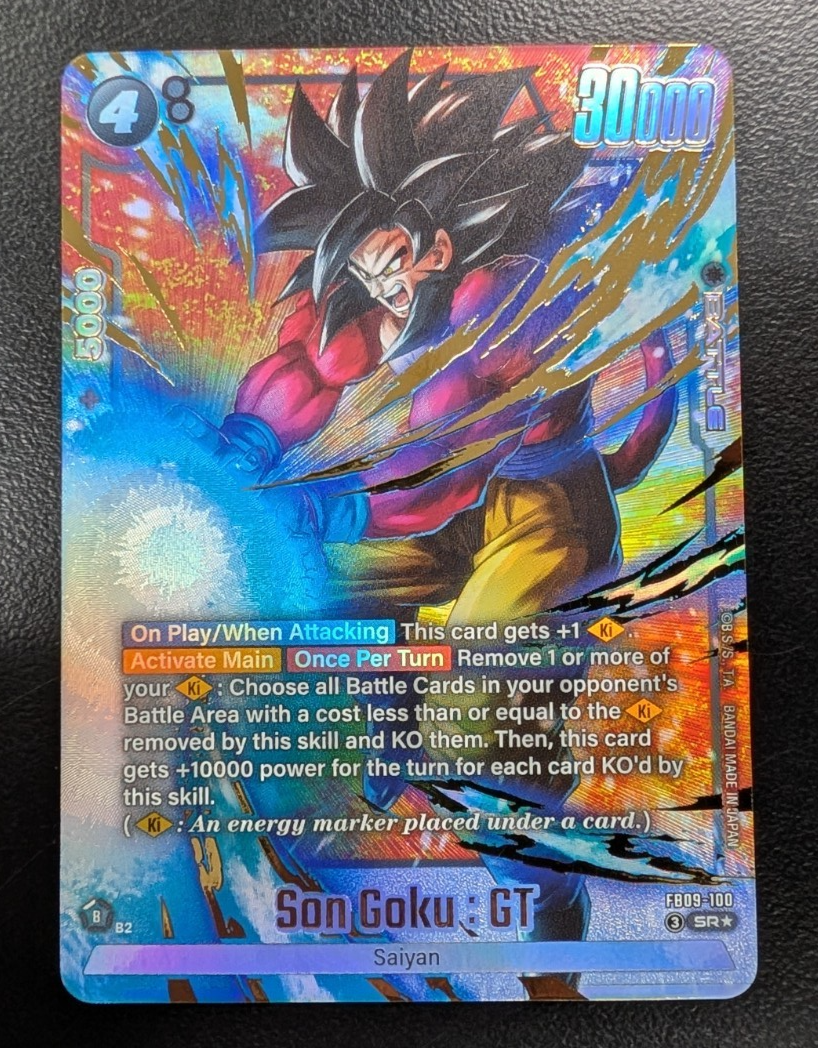 Son Goku : GT FB09-100 Alternate Art Dual Evolution Dragon Ball