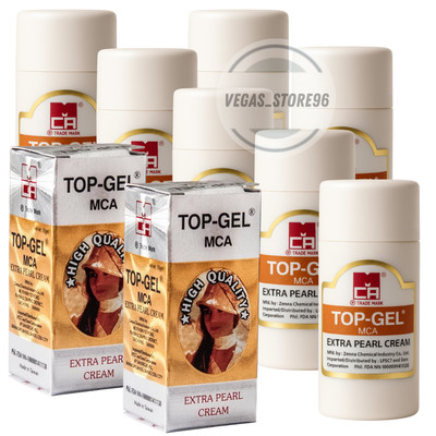 TOP GEL MCA Extra Pearl Cream Natural Collagen Extract Facial Blemish 10 g