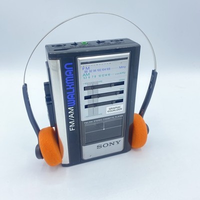 Sony Walkman WM-F43 AM/FM Cassette Player ~ New Belts ~ Reconditioned!