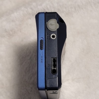 Sony MZ-NF610 Type S Net MD MiniDisc Walkman Portable Player Blue