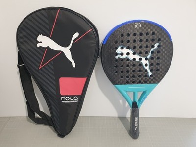 Puma Nova Padel Elite CTR Black-Safe Lake-White-Blue (049047 01)