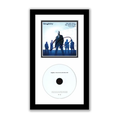 Daughtry Autographed Signed Framed CD It's Not Over ACOA