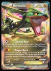 2012 Pokémon Rayquaza EX 85/124 Full Art Holo Ultra Rare Dragons Exalted English