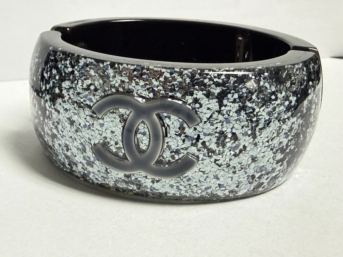 （vintage）CHANEL silver bangle CHANEL Bangle Silver Fashion Bracelets for sale | eBay