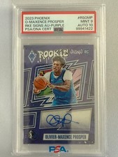 2023 Phoenix - Rookie Signs Olivier-Maxence Prosper #RS-OMP 72/75 PSA 9 Auto 10!