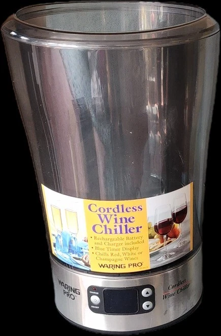 ENFRIADOR DE VINO Waring Pro Calidad Profesional Inalámbrico Giratorio Enfriador de Vino Foto 4 de 4