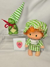 1980s  Strawberry Shortcake Apple Dumplin' & Pet-Tea-time Turtle w/ Sleepwear