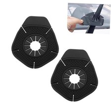 2PCS Car Wiper Arm Hole Protection Pads, Soft Silicone Wiper Pivot Guards,