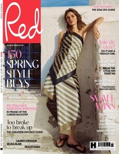 RED MAGAZINE FULL SIZE ISSUE MARCH 2026  ~ NEW ~