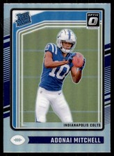 2024 Donruss Optic #203 Adonai Mitchell Holo