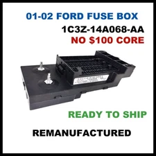 ✔REBUILT✔ 1L3Z-14A068-AA 2000 2001 2002 Ford F150 Cabin Fuse box NO CORE CHARGE✔