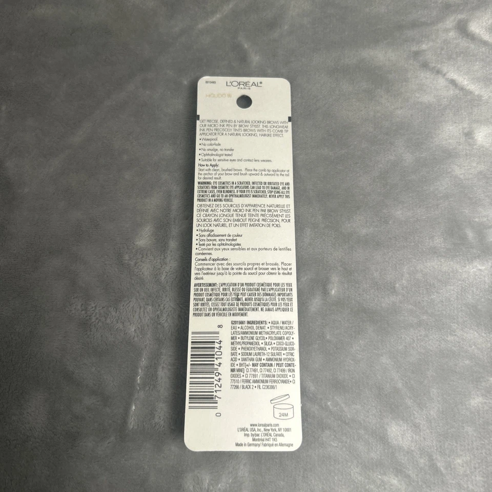 L’Oréal Micro Ink Pen by Brow Stylist Longwear Brow Tint Blonde #630 - Image 2 of 2