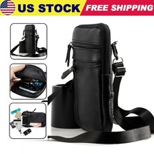 Leather Fashion Phone Pouch Belt Men Bag Shoulder Crossbody Waist Pack Handbag