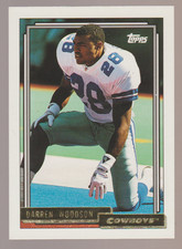 DARREN WOODSON Cowboys 1992 Topps GOLD Rookie Card #727 SP RC Future HOF ASU. rookie card picture