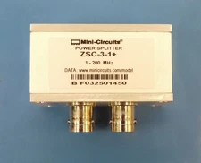 Mini-Circuits ZSC-3-1+ (1-200 MHz) Power Splitter
