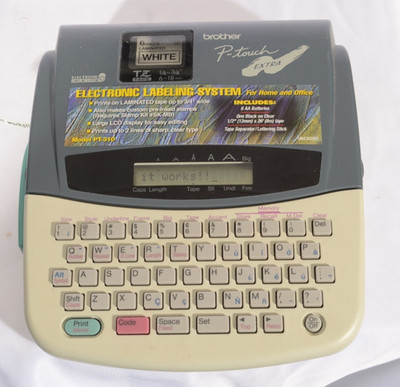 BROTHER P-touch Extra Electronic Labeling System PT-310 TESTED WORKS