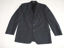 Brooks Brothers Men's Suit Jacket Size 42 Regular Charcoal Gray 100 Wool 42R