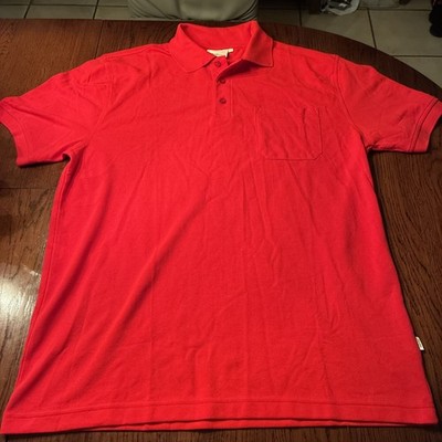 HAKRO No.812 Performance Mikralinar Poloshirt Herren L Rot Neu, Original!