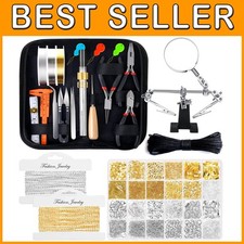 Jewelry Making Supplies Kit with Pliers and Findings
