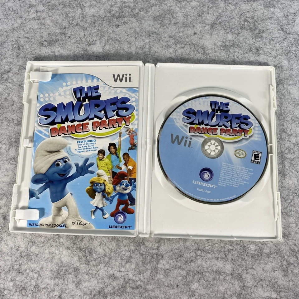 The Smurfs Dance Party (Nintendo Wii, 2011) Rated E -Used/Good - Image 4 of 4