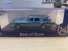 Very Rare BOS Models  1:43 Scale Diecast 1960 Plymouth Valiant Wagon EX