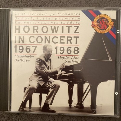VLADIMIR HOROWITZ: Horowitz In Concert 1967-1968  CD Klassik