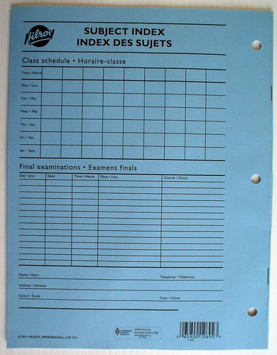 LIBRO DE EJERCICIOS ONE HILROY CANADA AZUL **** UN CAHIER D'EJERCICE CANADA DE HILROY - Imagen 3 de 4