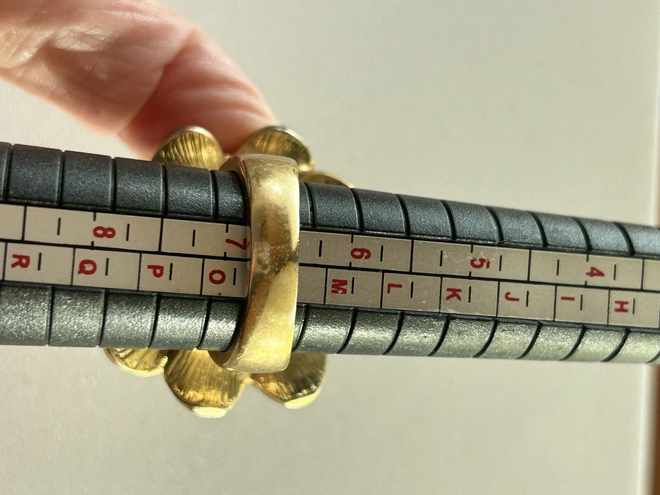 Anillo Lia Sophia Flor Azalea Distintivo Con Piedras Rosa Caliente Oro Mate Talla 7 Foto 3 de 4