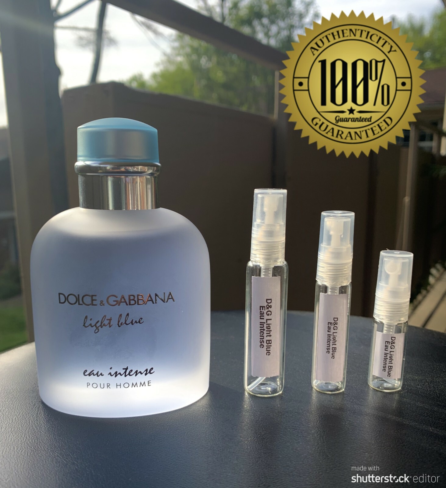 dolce gabbana light blue pour homme intense