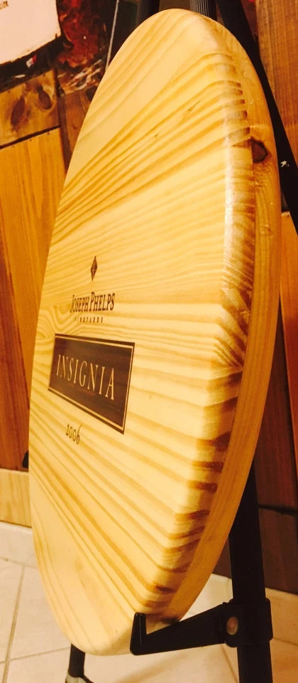 Insignia artesanal Lazy Susan original NAPA 17" con rodamiento hecha a mano Foto 2 de 2