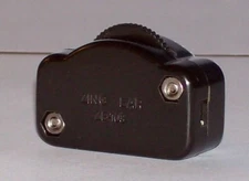 ZING EAR BROWN HI-LO INLINE ROTARY DIMMER SWITCH FOR 18/2 SPT-1 LAMP CORD 30091J