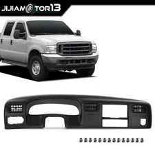 Dash Instrument Cluster Radio Trim Bezel Fit For 1999-2004 Ford F250 F350 