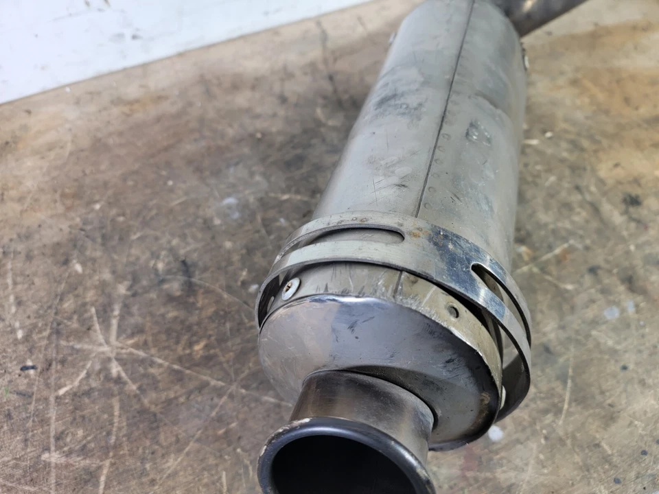 2005 YAMAHA R6 03-04 06-09 R6S ESCAPAMENTO TRASEIRO SLIPON - Imagem 4 de 4