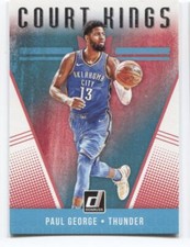 PAUL GEORGE 2018-19 Donruss Basketball COURT KINGS - OKLAHOMA CITY THUNDER - #34